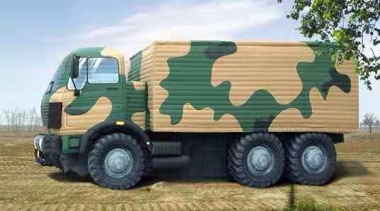 乐安充气军事车